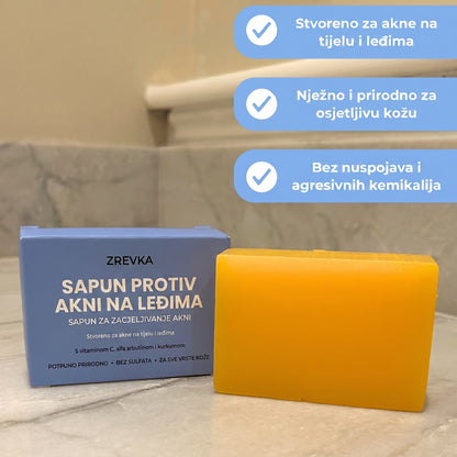 Zrevka - Prirodni sapun protiv akni